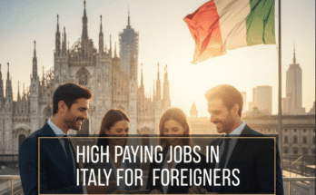 high paying jobs in italy for foreigners