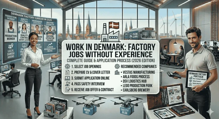 Work in Denmark: Factory Jobs Without Experience & How to Apply (2026 Guide)